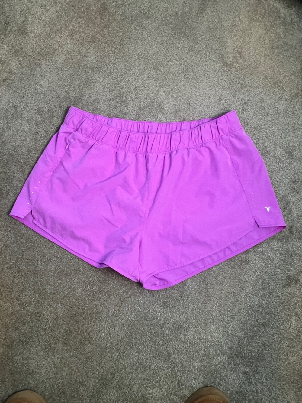 Old Navy Women's Athletic Dri-Fit Shorts - Purple/Pink size large